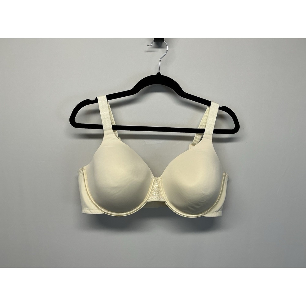 Vanity Fair Bra Sz: 40D Off White‎ #76382 Underwire Bra EUC